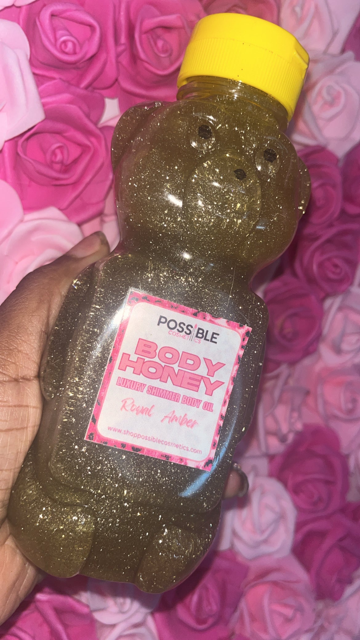 Royal Amber Shimmery Body honey oil