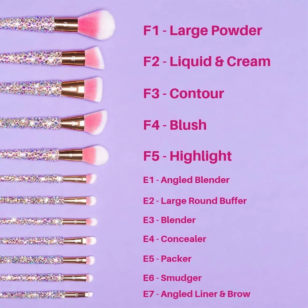 Rhinestone Brush Set