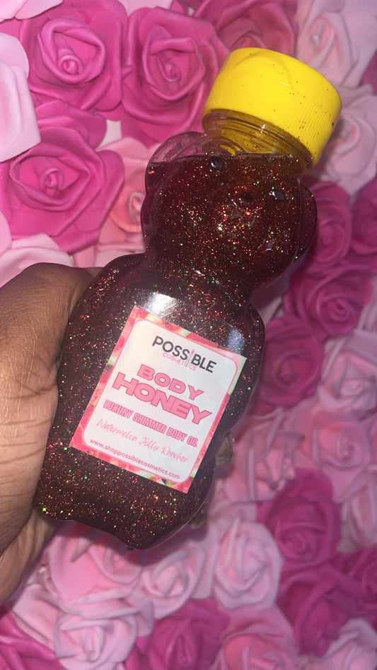 Watermelon Jolly Rancher Body Oil | Sweet Shimmer Glow