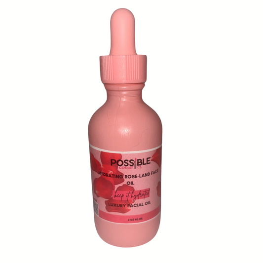 Rose-Land Facial Serum | Hydrating Anti-Aging Rose Oil