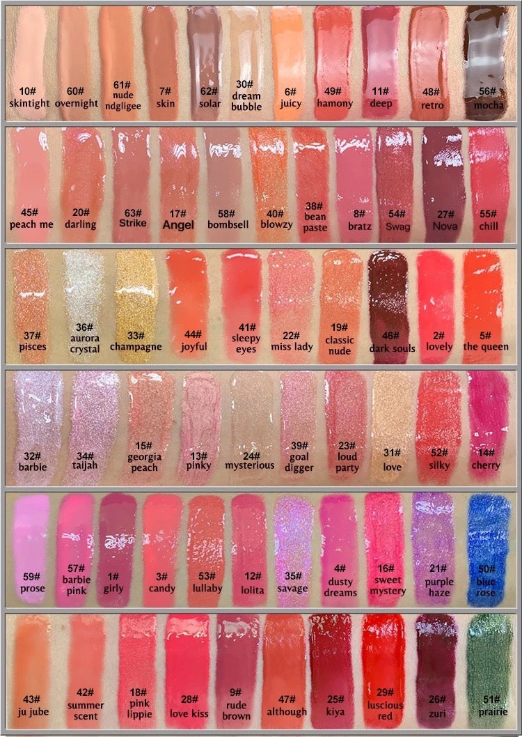 Mini Gloss Samples sets