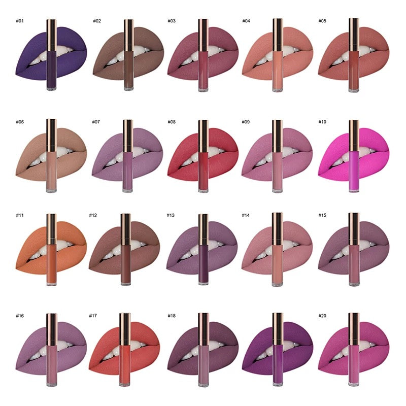 Waterproof Matte Liquid Lipsticks | Customizable Lip Line