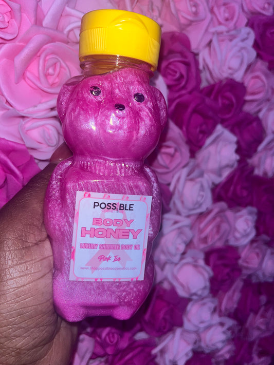 Pink Ice Body Honey | Top Luxury Shimmer Oil for Skin