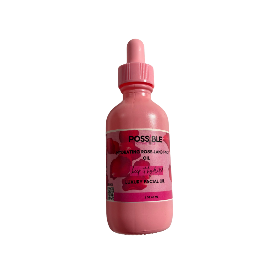 Rose-Land Facial Serum | Hydrating Anti-Aging Rose Oil